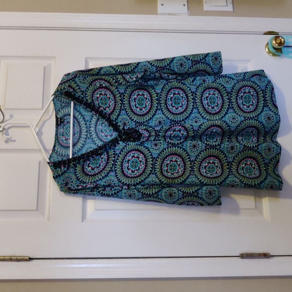 Bohemian Vintage beaded tunic